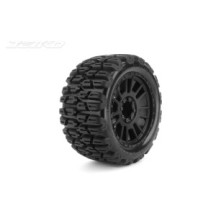 JETKO Ex tyre mt slayer belted 4.0" black wheel 12-17mm (2) JK1903CB