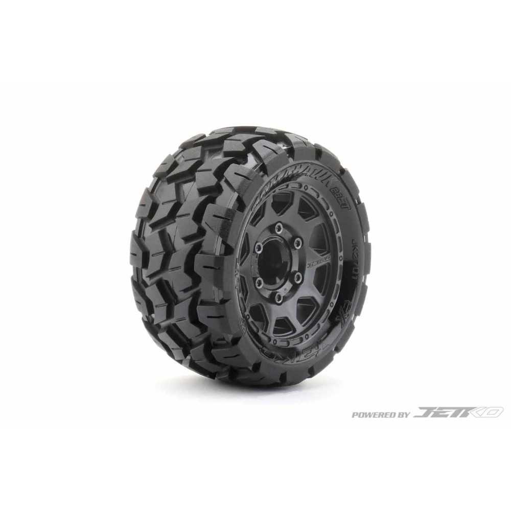 JETKO Ex tyre st tomahawk black wheel 2.8" hex 12-14-17mm (2) JK2701CB JETKO Ex tyre st tomahawk black wheel 2.8" hex 12-14-17mm (2) JK2701CB