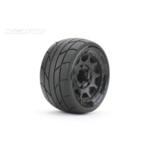 JETKO Ex tyre st supersonic slick black wheel 2.8" hex12-14-17mm (2) JK2704CB