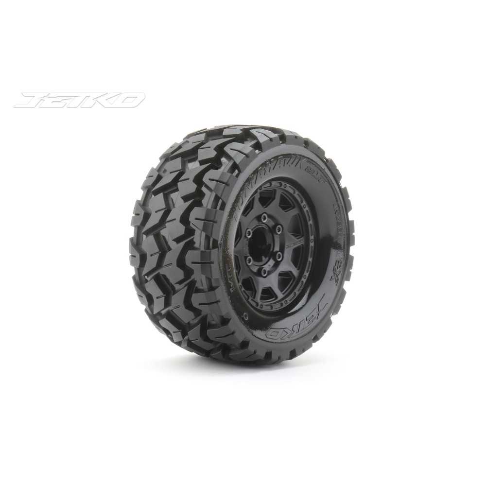 JETKO Ex tyre mt tomahawk black wheel 2.8" hex 12-14-17mm (2) JK2801CB JETKO Ex tyre mt tomahawk black wheel 2.8" hex 12-14-17mm (2) JK2801CB
