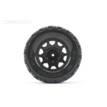 JETKO Ex tyre mt tomahawk black wheel 2.8" hex 12-14-17mm (2) JK2801CB