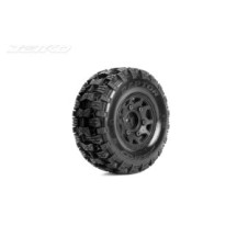 JETKO Ex belted tyre raptor sc black wheel hex 12-14-17mm (2) JK3108CB