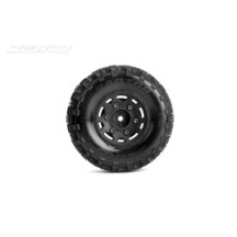 JETKO Ex belted tyre raptor sc black wheel hex 12-14-17mm (2) JK3108CB
