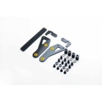 KOSWORK Soporte de batería shorty carbono 2.0mm - turbo optima mid sp KOS04355-12