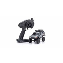 Coche RC Mini-Z 4x4 Toyota 4Runner gris oscuro Kyosho MX-01 Readyset 32540GM