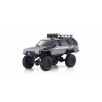 Coche RC Mini-Z 4x4 Toyota 4Runner gris oscuro Kyosho MX-01 Readyset 32540GM
