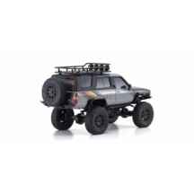Coche RC Mini-Z 4x4 Toyota 4Runner gris oscuro Kyosho MX-01 Readyset 32540GM
