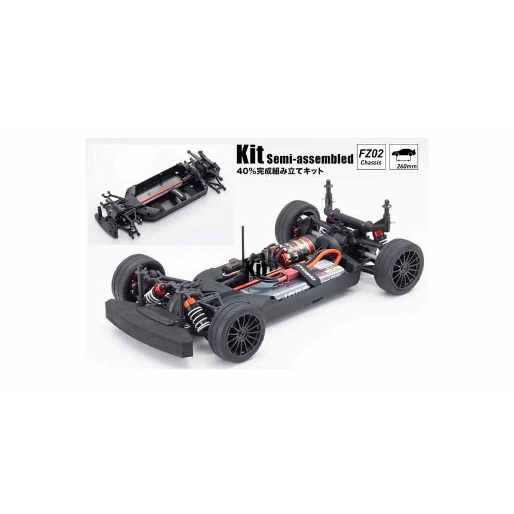 KYOSHO Fazer fz02 1:10 chassis KIT K.34461C KYOSHO Fazer fz02 1:10 chassis KIT K.34461C
