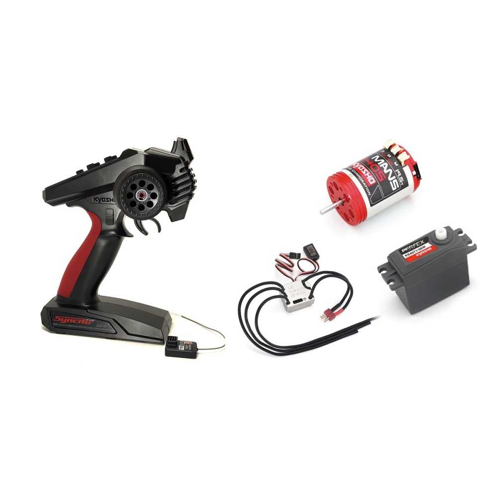 KYOSHO Starter set 1:10 bls 2WD (kt231p-37031-37051b-82281) K.82140BL2