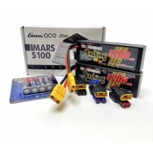 KYOSHO Ke POWER bundle 22 - 2x2s LIPO (multi)-cargador 100w-alcalinas aa K.82140PB-22S