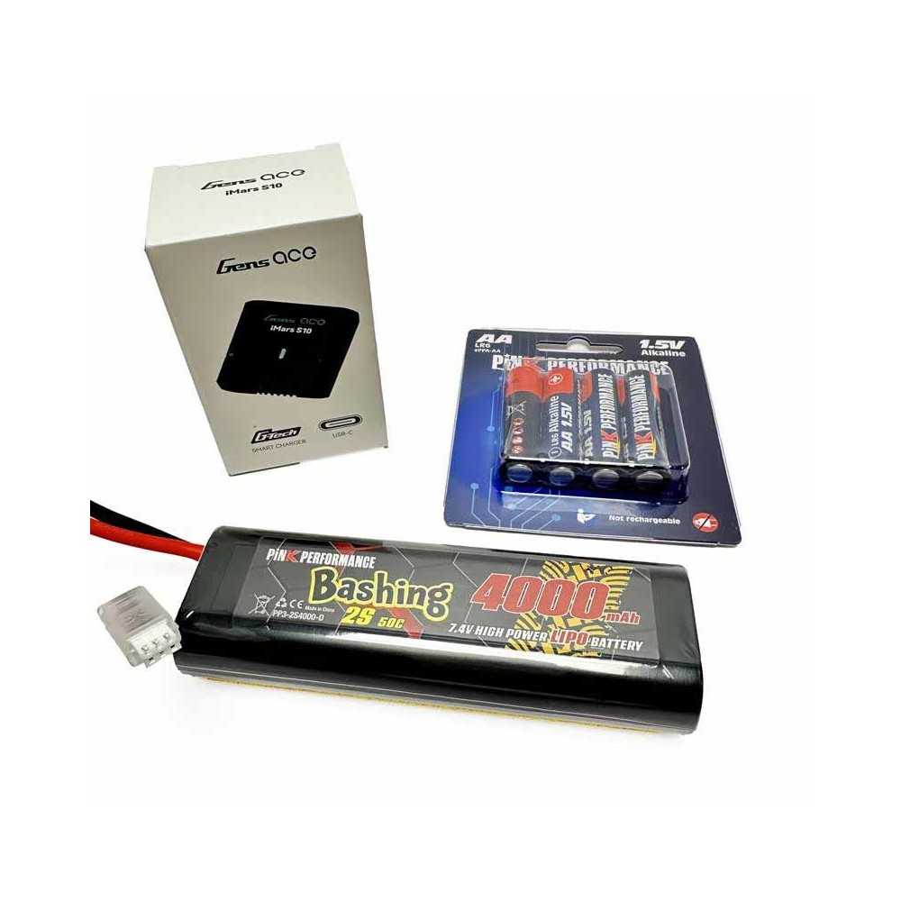 KYOSHO Ke POWER bundle 2 - 2s LIPO (deans) - cargador USB - alcalinas aa K.82140PB-2S KYOSHO Ke POWER bundle 2 - 2s LIPO (deans) - cargador USB - alcalinas aa K.82140PB-2S