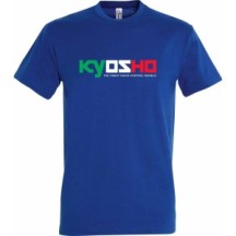 KYOSHO T-shirt 25 squadra azzura - l K.88260-L