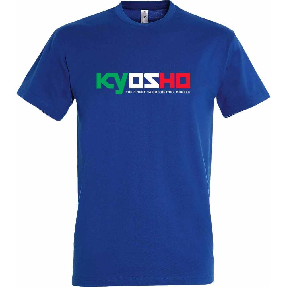 KYOSHO T-shirt 25 squadra azzura - m K.88260-M