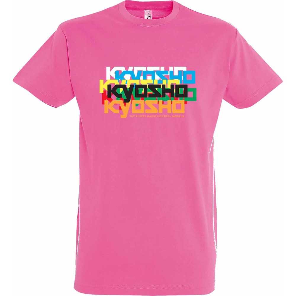KYOSHO T-shirt 25 multipink - l K.88270-L KYOSHO T-shirt 25 multipink - l K.88270-L