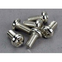 Tornillos cabeza redonda 3x6mm Traxxas
