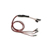 KYOSHO Iluminacion LED light unit (diam5/l400/rojo/4 bulbs) K.97054-4R-C
