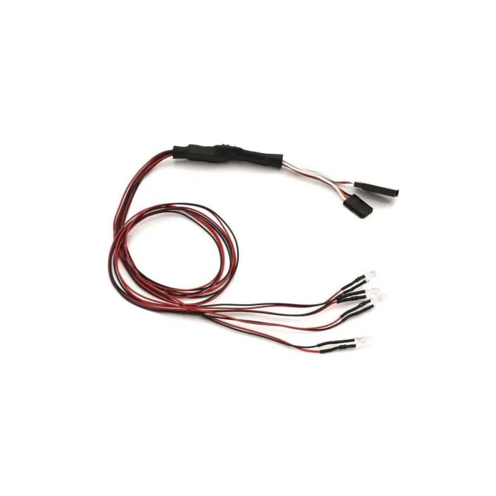 KYOSHO Iluminacion LED light unit (diam5/l400/rojo/4 bulbs) K.97054-4R-C KYOSHO Iluminacion LED light unit (diam5/l400/rojo/4 bulbs) K.97054-4R-C