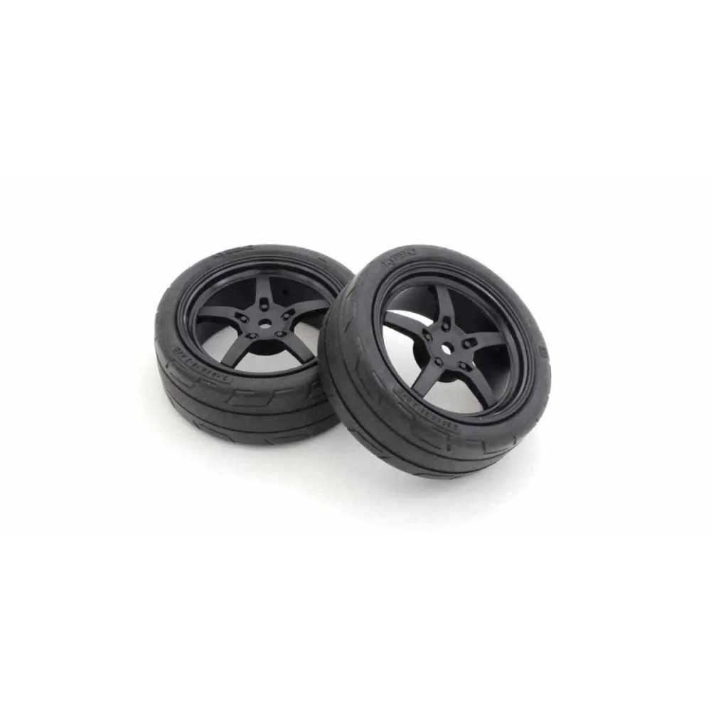 KYOSHO Neumaticos 5-spoke black 1:10 fazer fz02 (2) medium K.FATH705BKMB KYOSHO Neumaticos 5-spoke black 1:10 fazer fz02 (2) medium K.FATH705BKMB