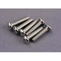 Tornillos cabeza redonda 3x12mm Traxxas