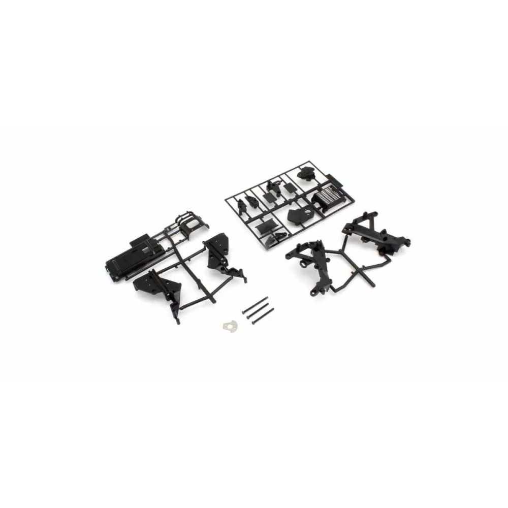 KYOSHO Chasis hanging-on racer (negro) K.GP101BK KYOSHO Chasis hanging-on racer (negro) K.GP101BK