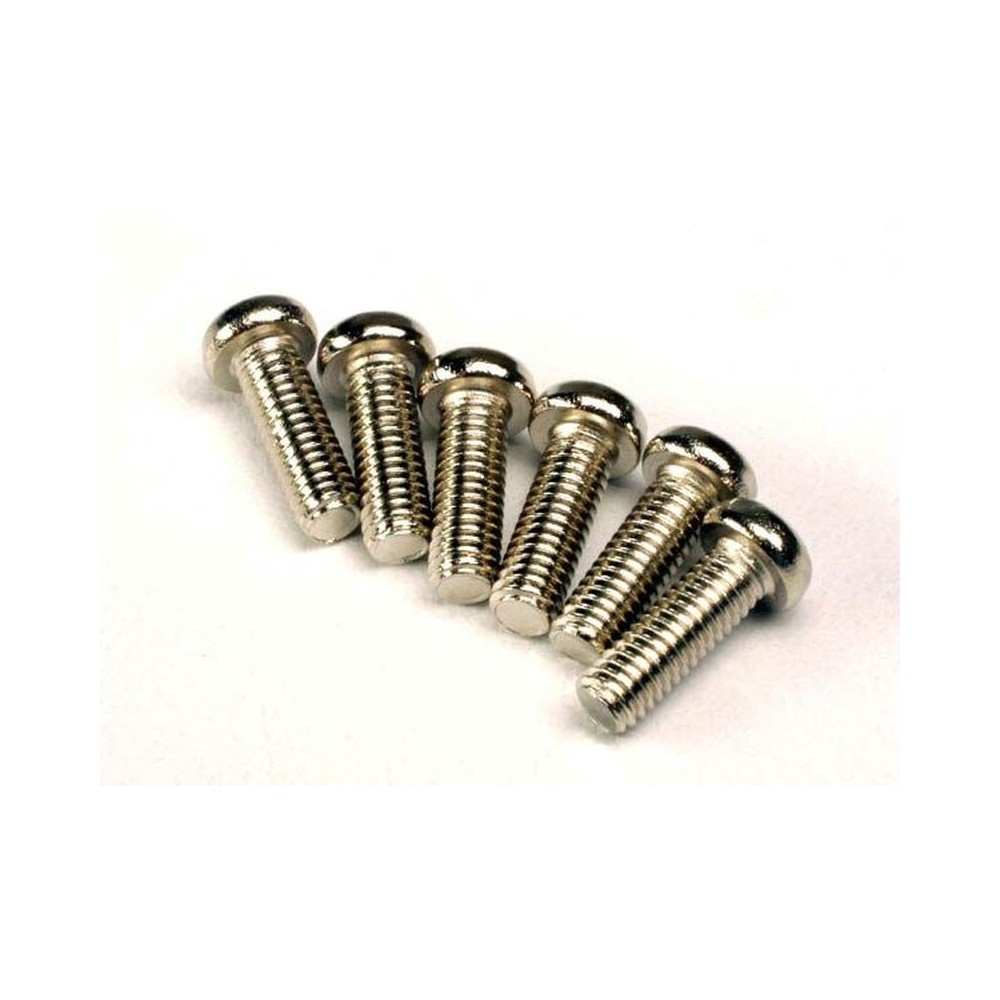 Tornillos cabeza redonda 2.6x8mm Traxxas Tornillos cabeza redonda 2.6x8mm Traxxas