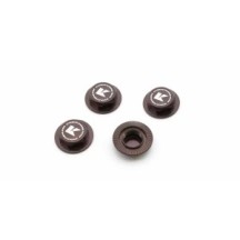 KYOSHO Tuercas dentadas con rueda cerrada inferno 1:8 (4) gun metal K.IFW649GM