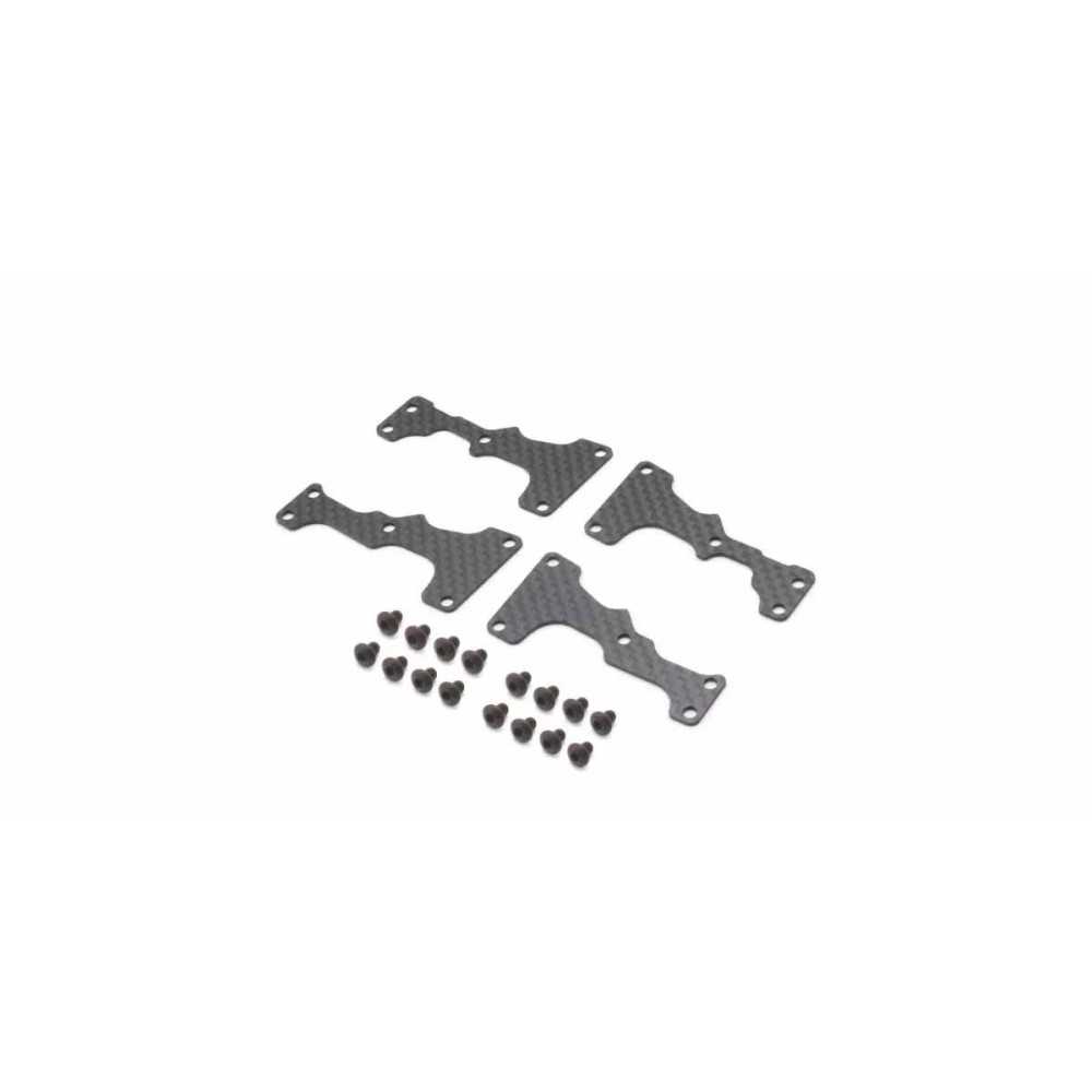 KYOSHO Refuerzos carbono de brazo delantero inferior inferno mp11 (4) K.IFW705 KYOSHO Refuerzos carbono de brazo delantero inferior inferno mp11 (4) K.IFW705