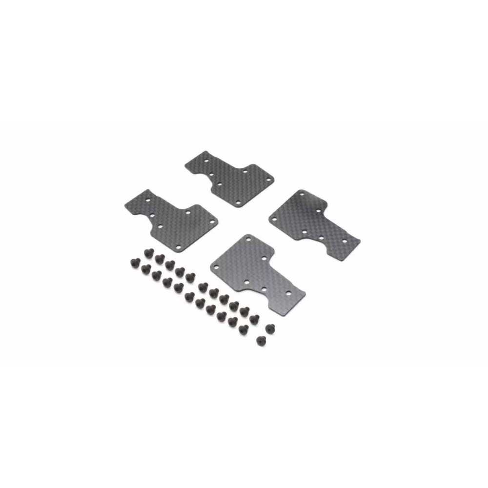 KYOSHO Refuerzos carbono de brazo trasero inferior inferno mp11 (4) K.IFW706 KYOSHO Refuerzos carbono de brazo trasero inferior inferno mp11 (4) K.IFW706