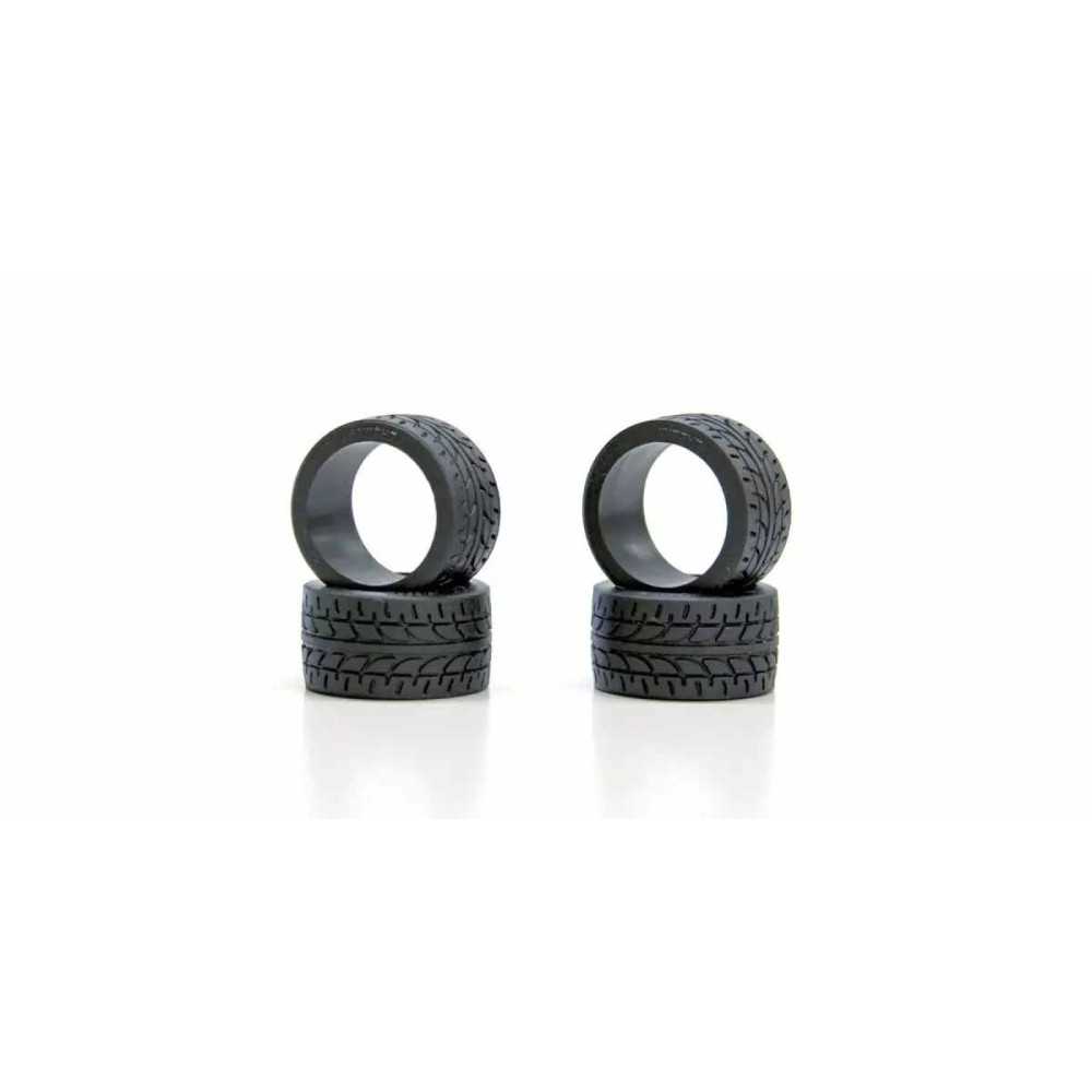 KYOSHO Neumaticos mini-z radial 2x shore (4) - anchos K.MZT103-2X