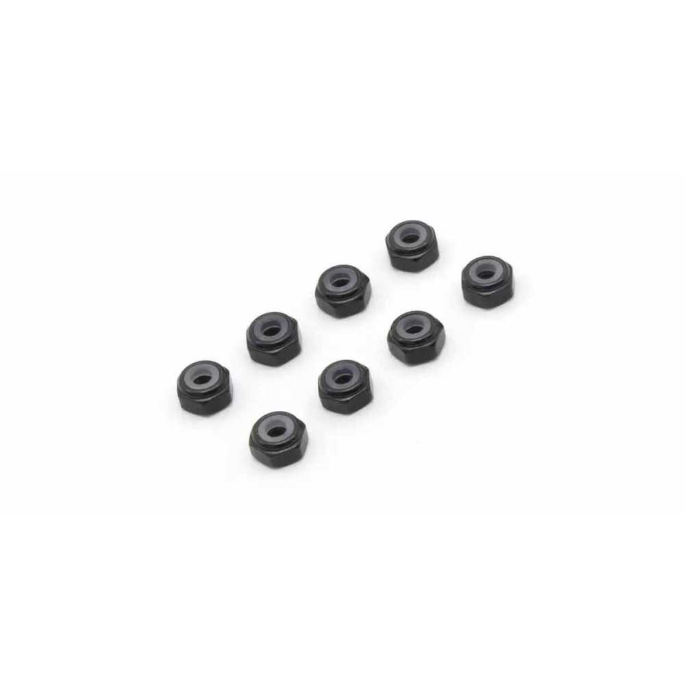 KYOSHO Tuercas de rueda m2 alu mini-z (8) negras K.MZW128BK KYOSHO Tuercas de rueda m2 alu mini-z (8) negras K.MZW128BK
