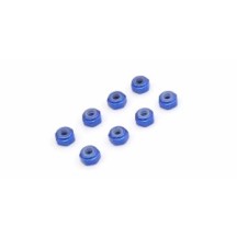 KYOSHO Tuercas de rueda m2 alu mini-z (8) azul K.MZW128BL