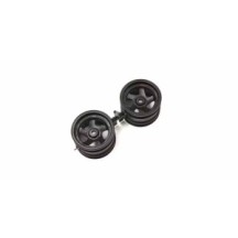 KYOSHO Llantas 5 radios negras 1.7 inches (2) optima K.OTH244BKB