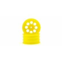 KYOSHO Llantas 8 hoyos amarillas delanteras 50mm (2) optima mid K.OTH249Y