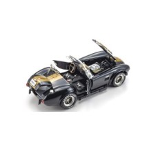 KYOSHO DIE CAST KYOSHO 1:18 shelby cobra 427 s/c spider 1962 black/gold KS08048BKG