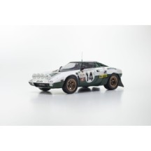 KYOSHO DIE CAST KYOSHO 1:18 lancia stratos hf s.munari winner monte carlo 1975 nr.14 KS08130E