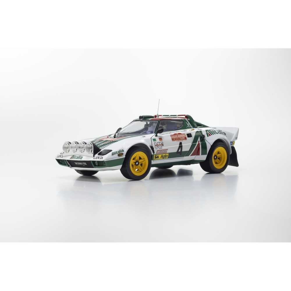 KYOSHO DIE CAST KYOSHO 1:18 lancia stratos hf b.waldegard winner san remo 1976 nr.4 KS08130F KYOSHO DIE CAST KYOSHO 1:18 lancia stratos hf b.waldegard winner san remo 1976 nr.4 KS08130F