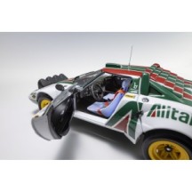 KYOSHO DIE CAST KYOSHO 1:18 lancia stratos hf b.waldegard winner san remo 1976 nr.4 KS08130F