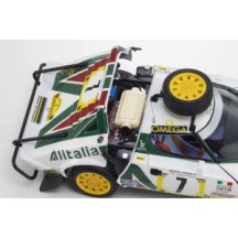 KYOSHO DIE CAST KYOSHO 1:18 lancia stratos hf s.munari 3rd safari rally 1977 nr.7 KS08130G