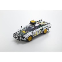 KYOSHO DIE CAST KYOSHO 1:18 lancia stratos hf s.munari 3rd safari rally 1977 nr.7 KS08130G