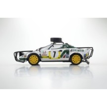 KYOSHO DIE CAST KYOSHO 1:18 lancia stratos hf s.munari 3rd safari rally 1977 nr.7 KS08130G
