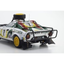KYOSHO DIE CAST KYOSHO 1:18 lancia stratos hf s.munari 3rd safari rally 1977 nr.7 KS08130G
