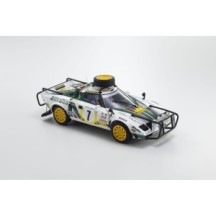 KYOSHO DIE CAST KYOSHO 1:18 lancia stratos hf s.munari 3rd safari rally 1977 nr.7 KS08130G