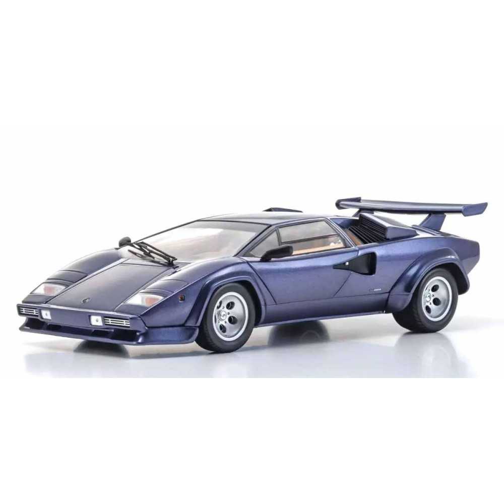 KYOSHO DIE CAST KYOSHO 1:18 lamborghini countach lp5000 quattrovalvole dark blue KS08320DBL