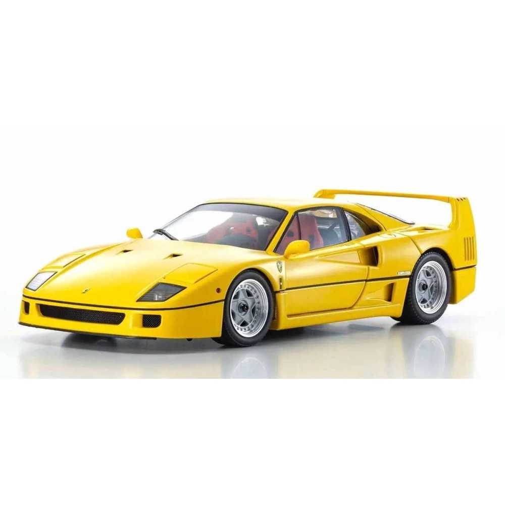KYOSHO DIE CAST KYOSHO 1:18 ferrari f40 yellow 1987 die-cast collection KS08416Y KYOSHO DIE CAST KYOSHO 1:18 ferrari f40 yellow 1987 die-cast collection KS08416Y