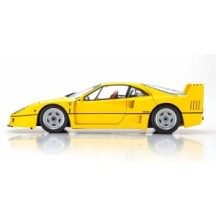 KYOSHO DIE CAST KYOSHO 1:18 ferrari f40 yellow 1987 die-cast collection KS08416Y
