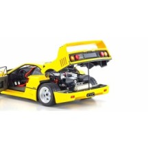 KYOSHO DIE CAST KYOSHO 1:18 ferrari f40 yellow 1987 die-cast collection KS08416Y