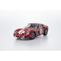 KYOSHO DIE CAST KYOSHO 1:18 ferrari 250 gto 1000kms paris 1962 1st oa 3987gt nr.1 KS08438G