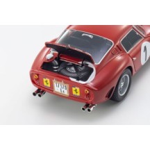 KYOSHO DIE CAST KYOSHO 1:18 ferrari 250 gto 1000kms paris 1962 1st oa 3987gt nr.1 KS08438G