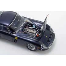KYOSHO DIE CAST KYOSHO 1:18 ferrari 250 gto 1963 dark blue (blu scuro) KS08438H
