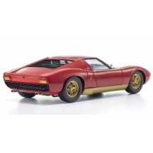 KYOSHO DIE CAST KYOSHO 1:12 lamborghini miura p400 1968 red/gold KS08621RBL